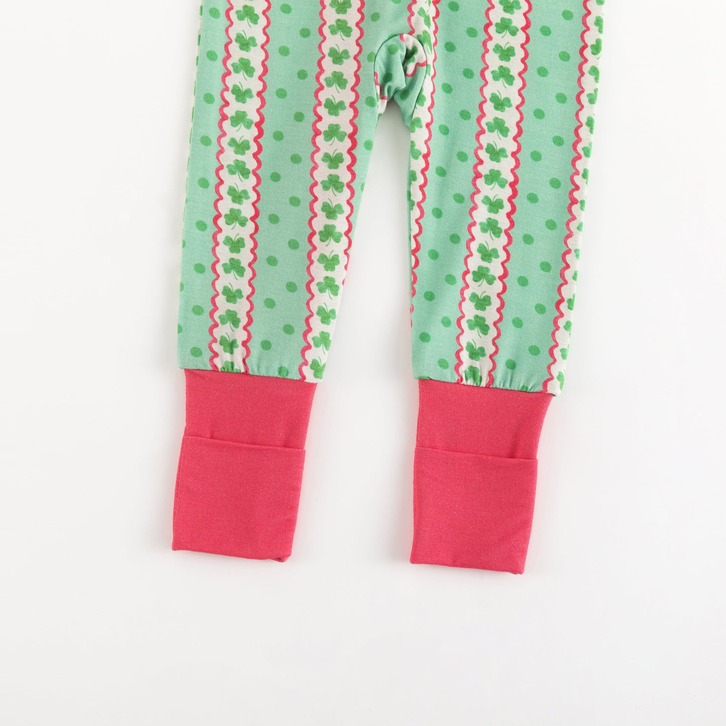 Lucky Clovers (Convertible Zip Footies)