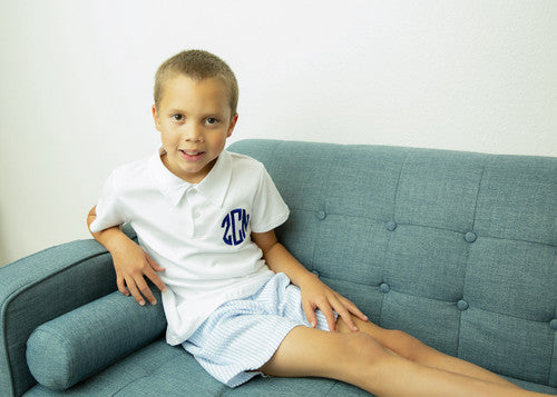 Boy's Seersucker and Gingham Shorts (Regular Length)