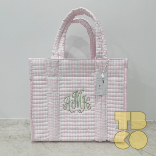 TRVL Quilted Mini Go Go Tote