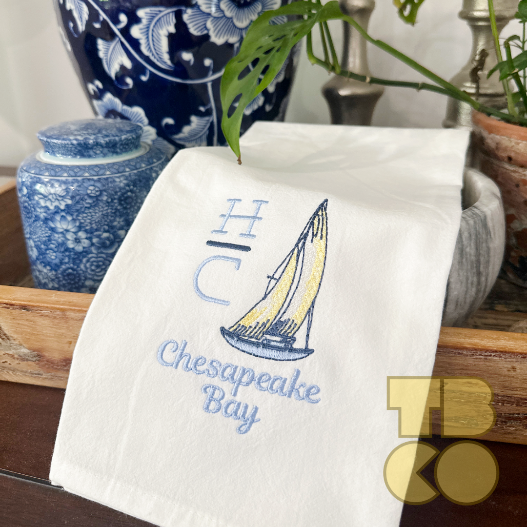 Linen Tea Towel - Customize Your Design
