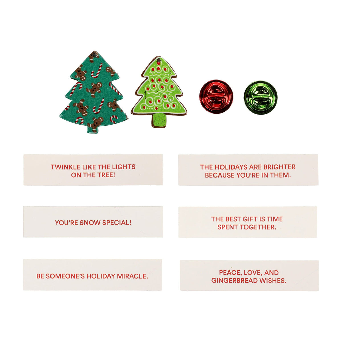 Holly Jolly Holiday Crackers (Set of 6)
