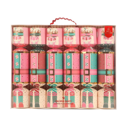 Christmas Nutcracker Holiday Crackers (Set of 6)