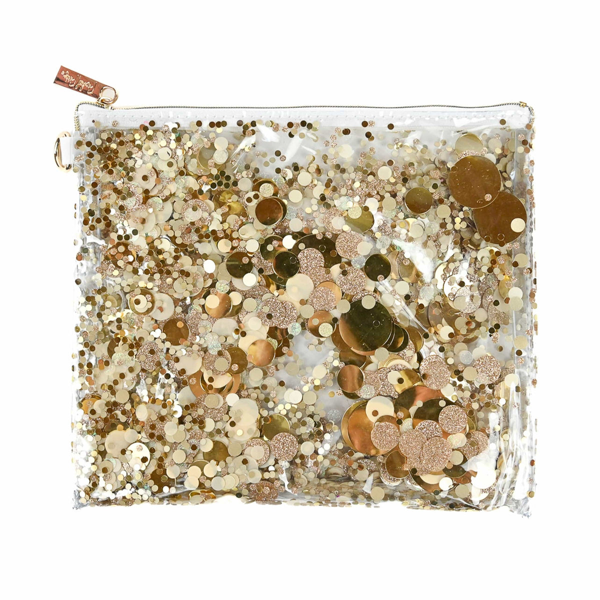 Good As Gold Confetti Everything Pouch