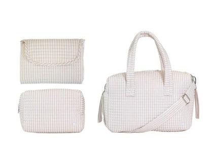 TRVL Quilted Stroller Bundle (3 piece)