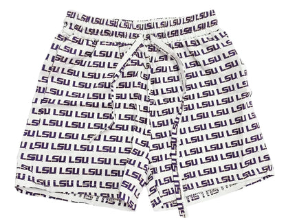 LSU Logo kids shorts (Offically Licensed)