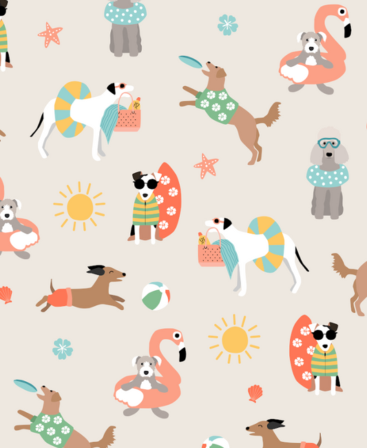 Pups in the Sun (Women's Short Sleeve PJ)