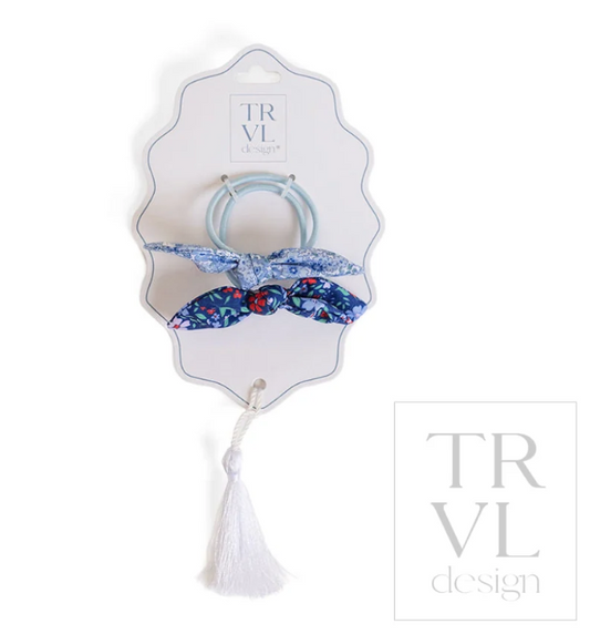 TRVL Hair Accessory - Bow Elastic 2pc Set