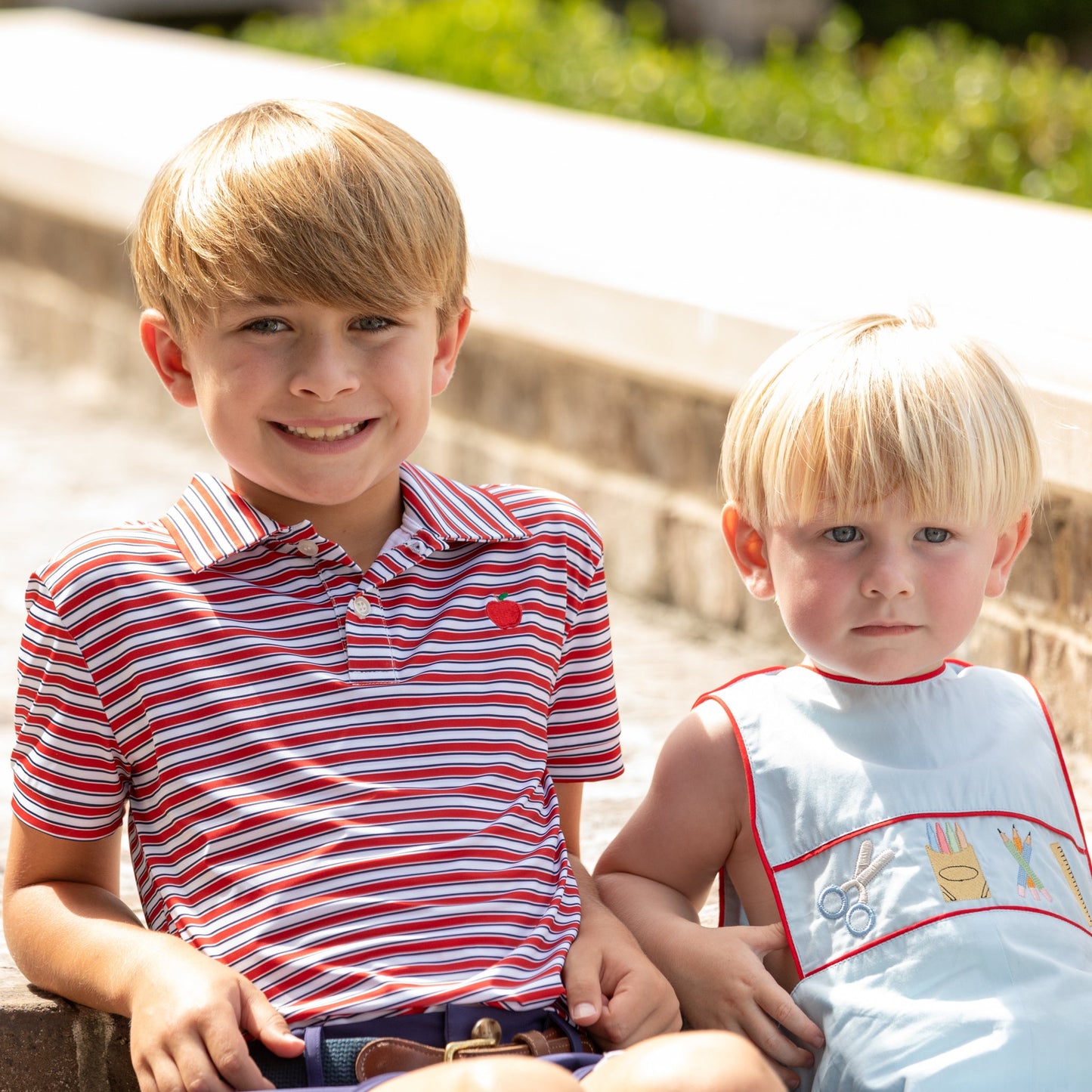 Jennings Jon Jon with Back to School Embroidery