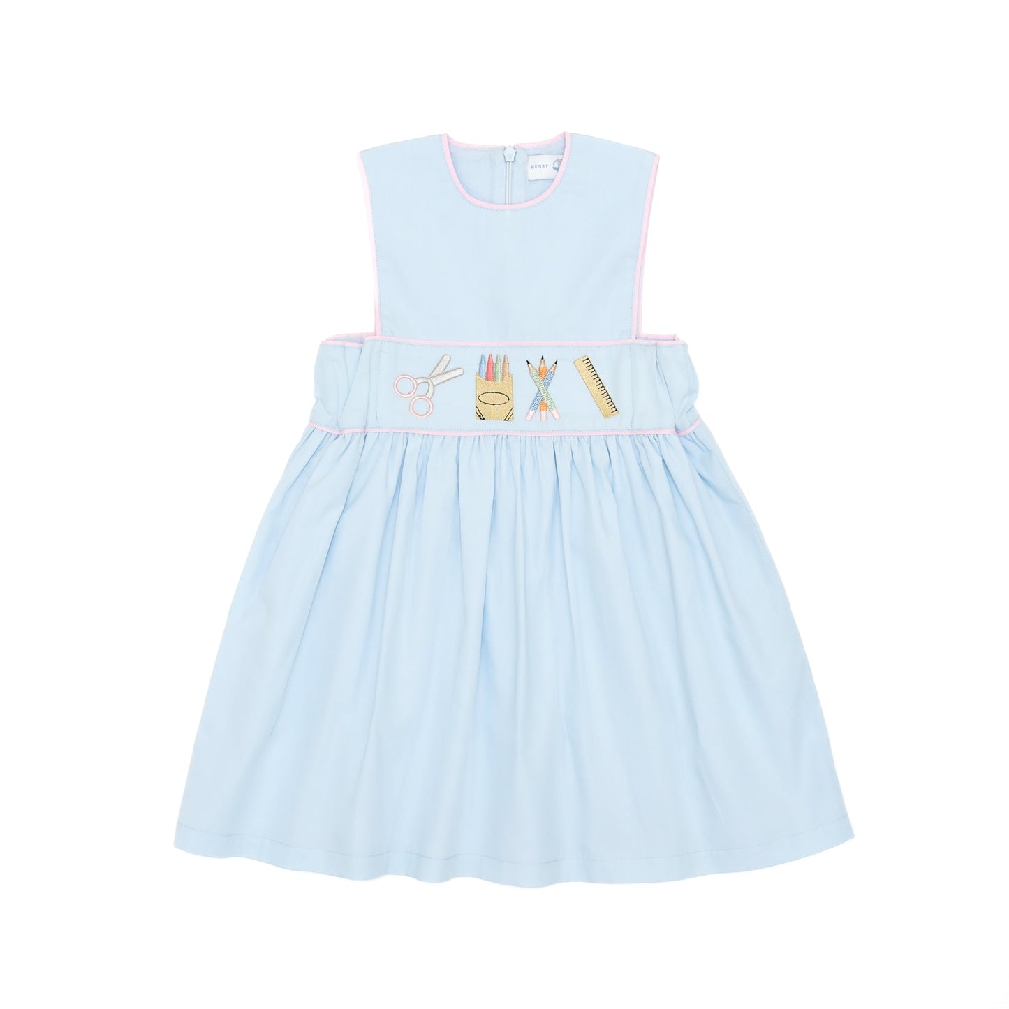 Leila Dress With Back to School Embroidery