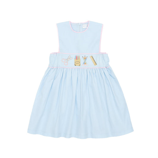 Leila Dress With Back to School Embroidery