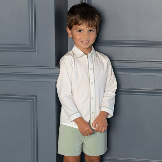 Sullivan Short Set in Hanover Herringbone