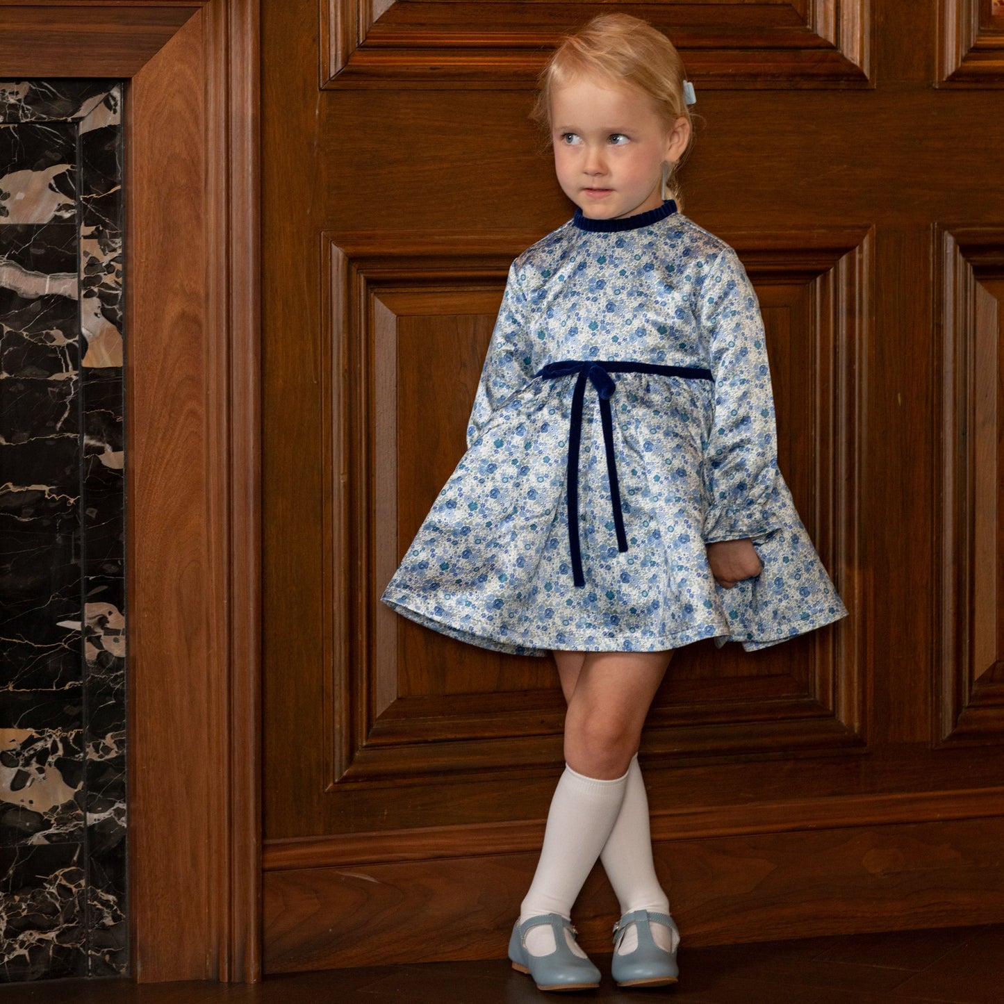 Hazel Dress in Prescott Petals
