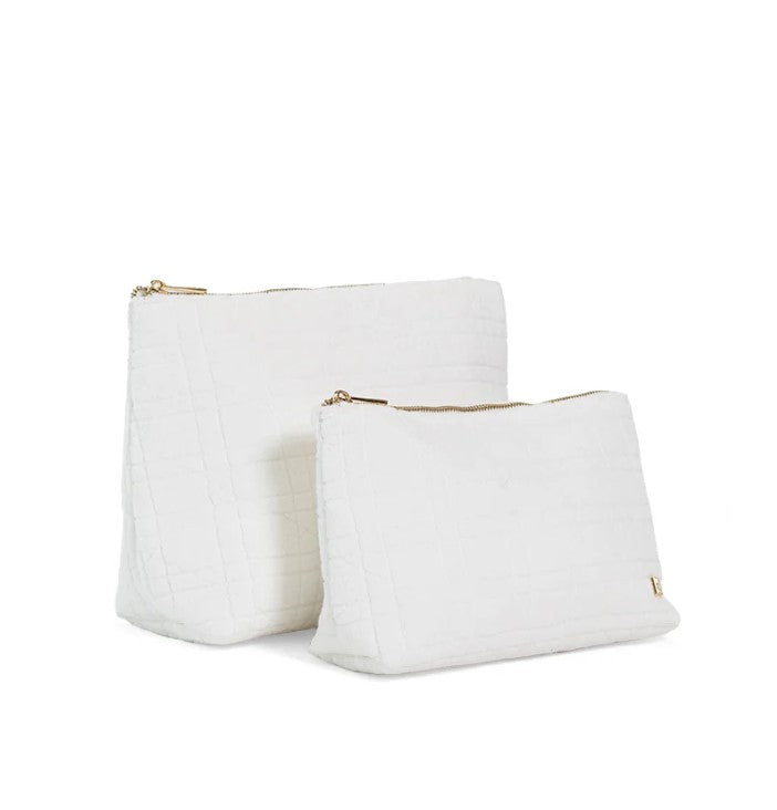 TRVL Terry Caning Top Zip Bag