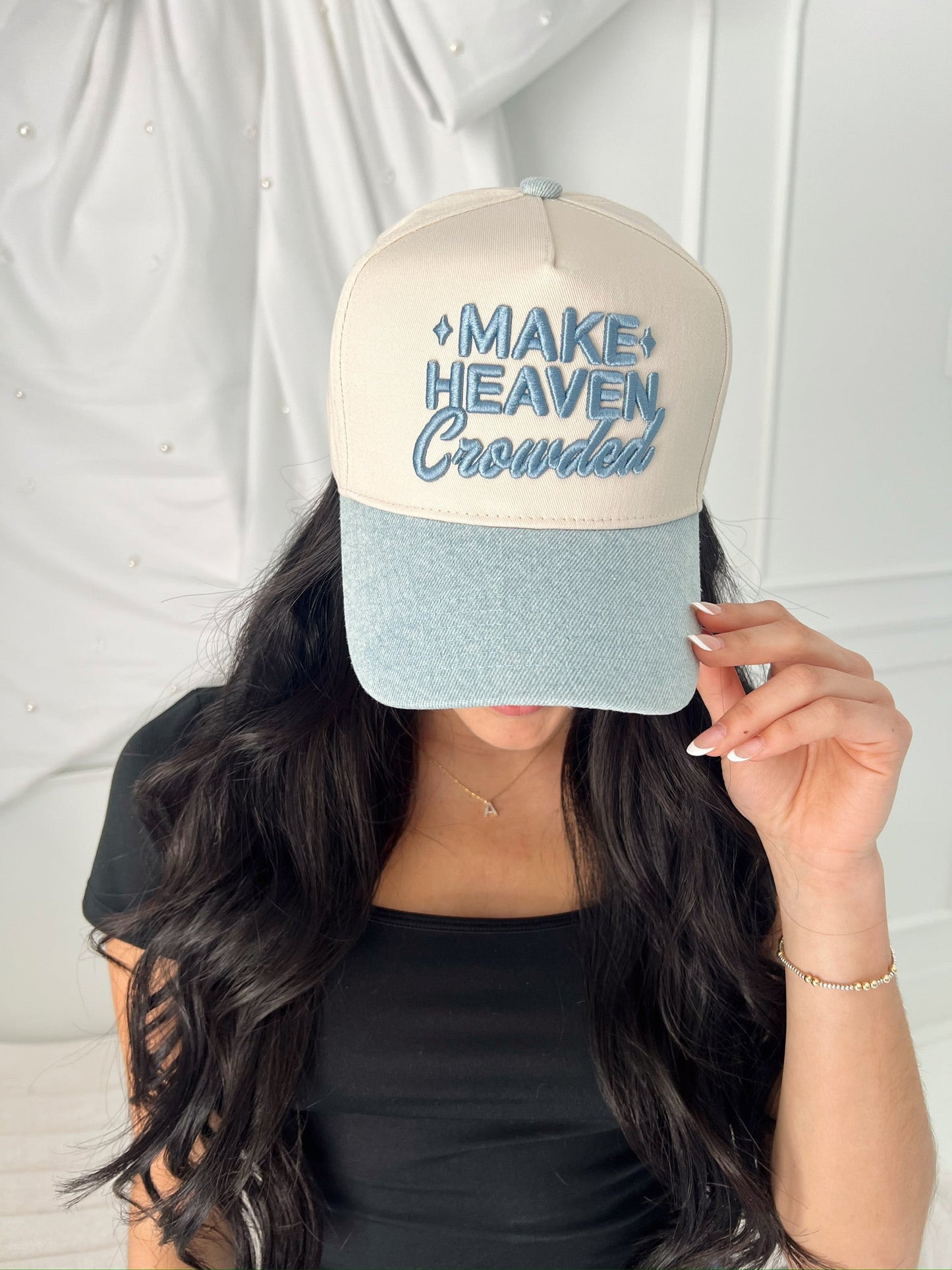Make Heaven Crowded - Vintage Trucker Hat