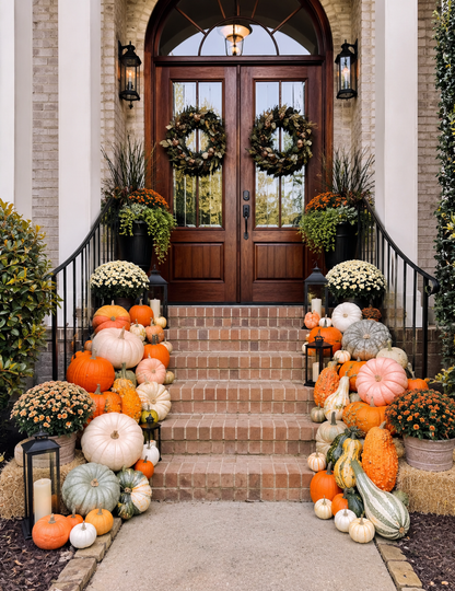 The Grand Edit | Fall Porch Styling