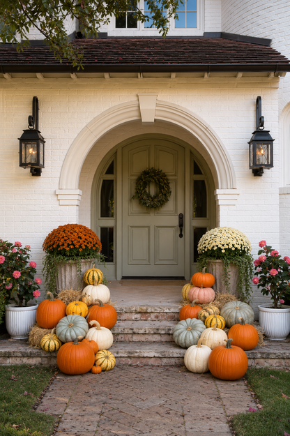 The Grand Edit | Fall Porch Styling
