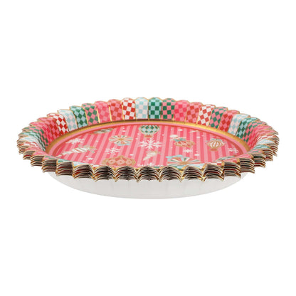 Deck the Halls Dinner Plates (10 count)