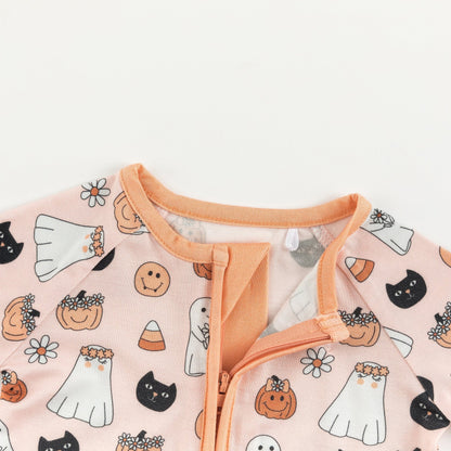 Blossom & Boo (Convertible Zip Footies)