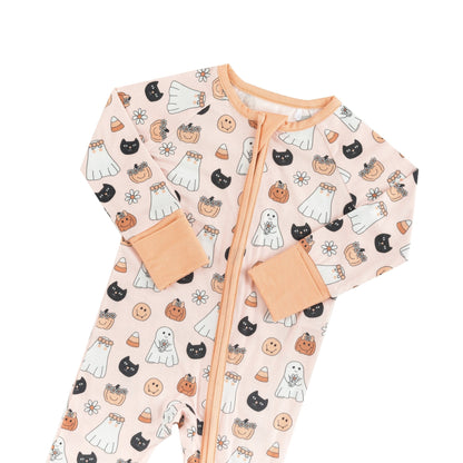 Blossom & Boo (Convertible Zip Footies)