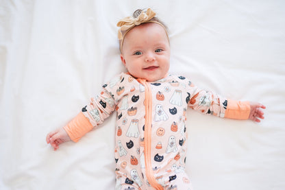 Blossom & Boo (Convertible Zip Footies)