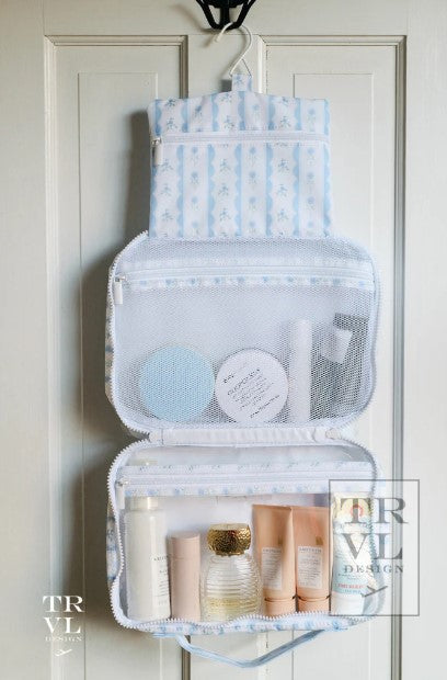 hanging toiletry bag for travel TRVL Bundle Up Hanging Toiletry Bag Bridgehampton Floral