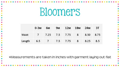 Bloomers/Diaper Cover