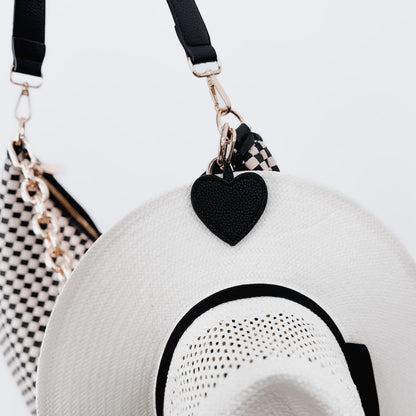 Heidi Heart Magnetic Hat Carry Clip