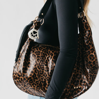 Hazel Hobo Shoulder Bag with Tassel