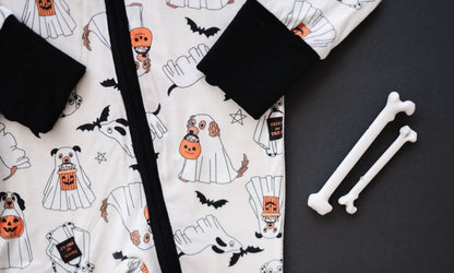 Howl-O-Ween Pups (Convertible Zip Footies)