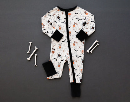 Howl-O-Ween Pups (Convertible Zip Footies)