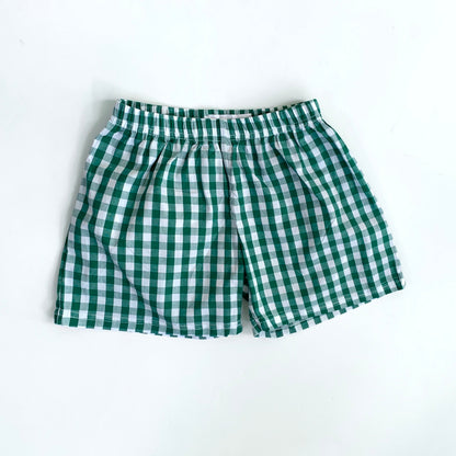 Gingham Shorts