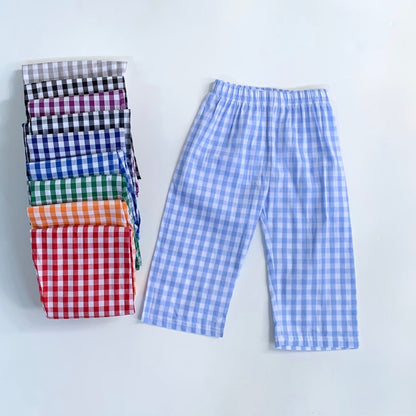 Gingham Pants