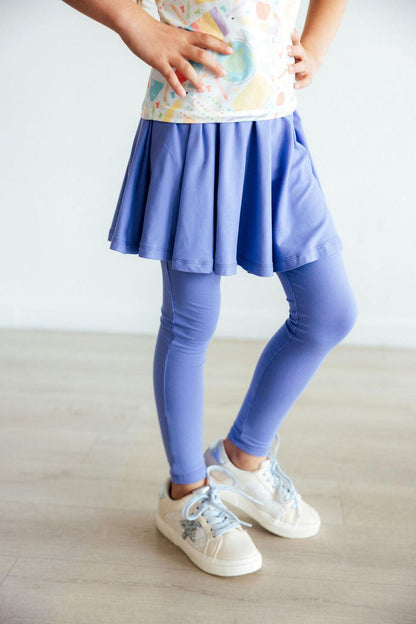 Periwinkle Twirl Skegging
