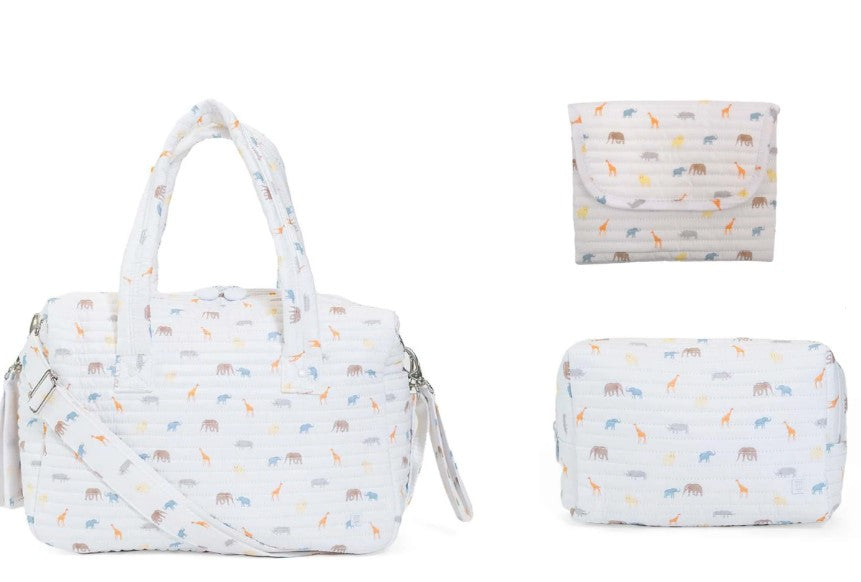 TRVL Quilted Stroller Bundle (3 piece)