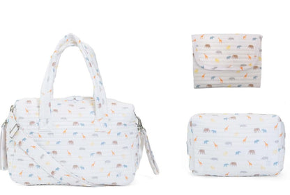 TRVL Quilted Stroller Bundle (3 piece)