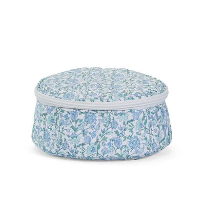 TRVL Quilted Jewel Round Case