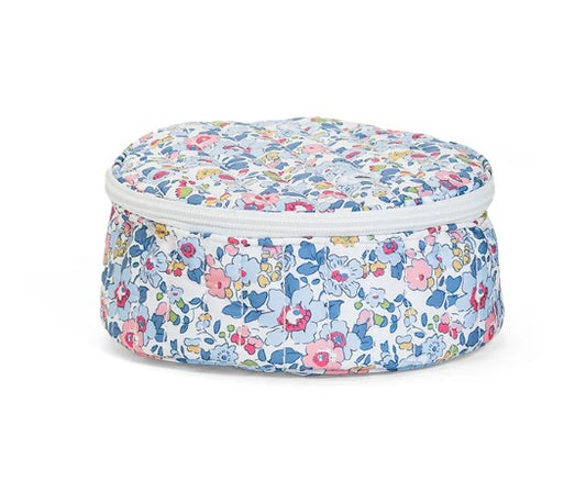 TRVL Quilted Jewel Round Case