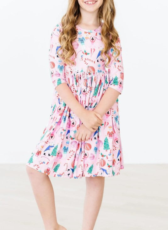 Sugarplum Fairy Pocket Twirl Dress