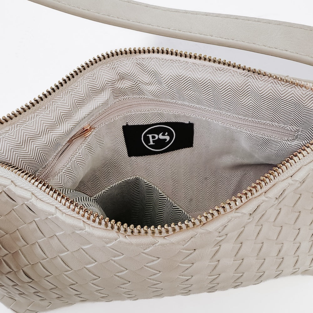 Harper Hobo Woven Shoulder Bag