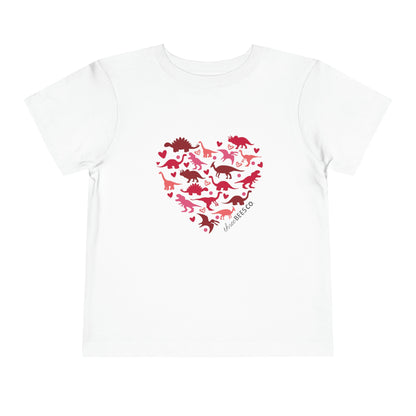 You're Roarsome Valentine Heart Toddler T-Shirt