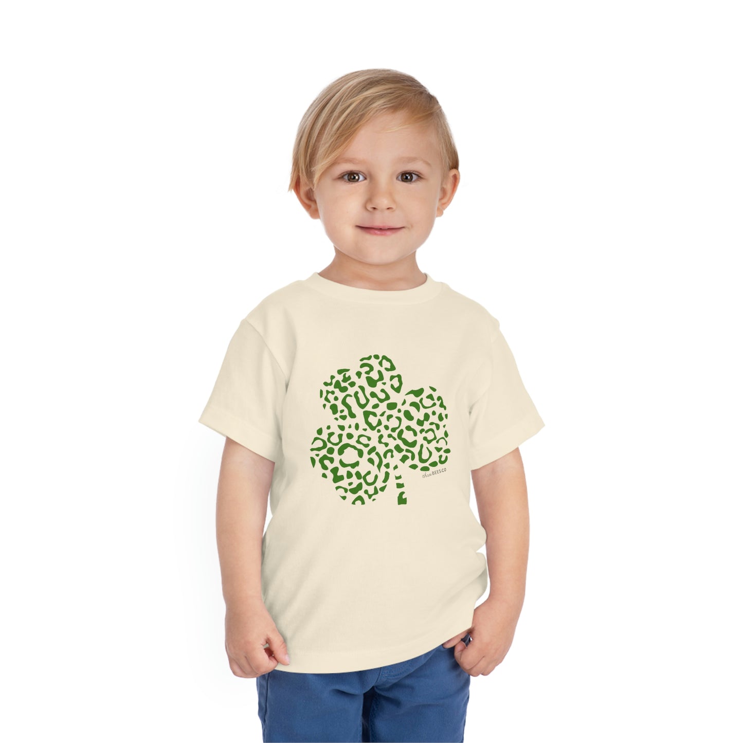 Leopard Clover Unisex Toddler T-Shirt