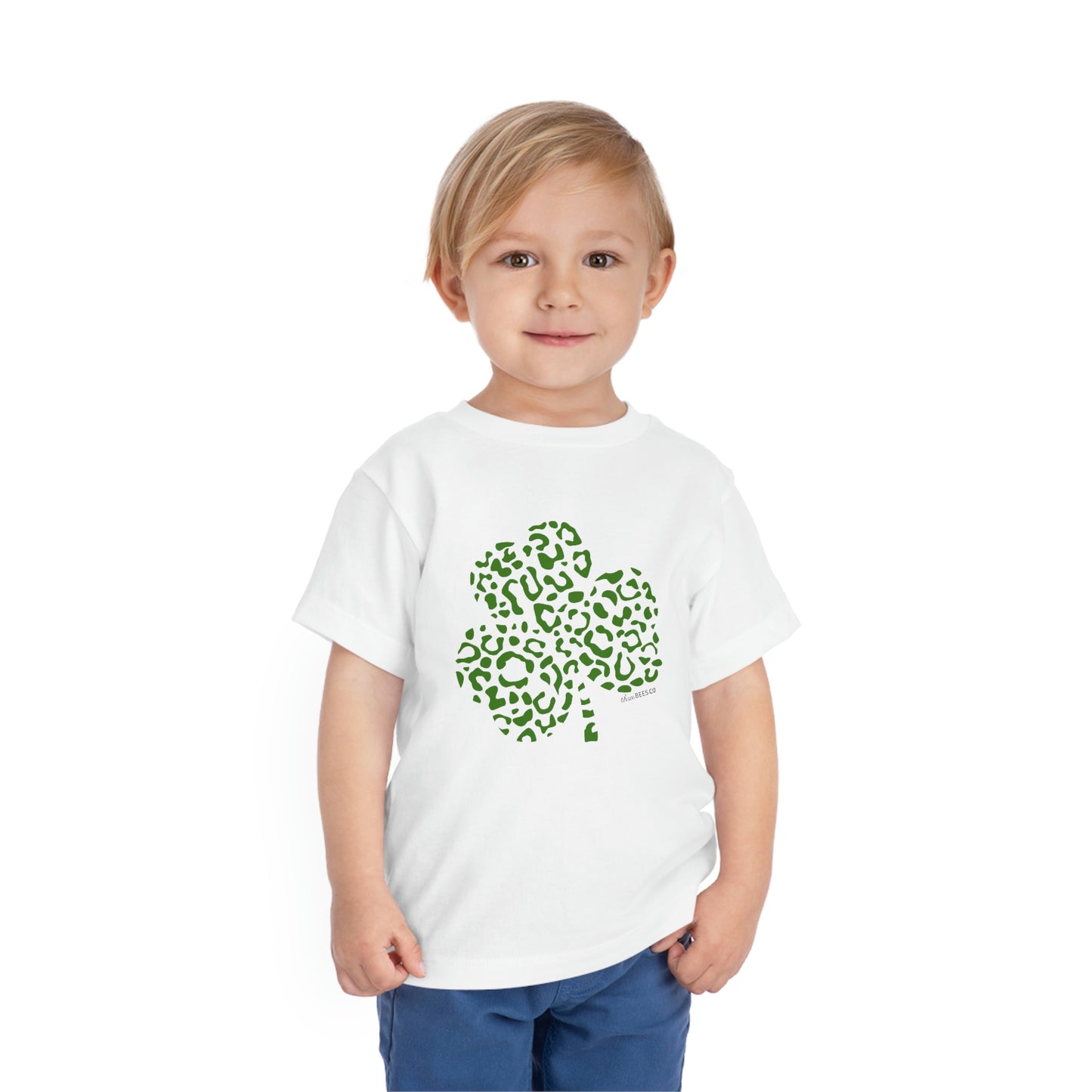 Leopard Clover Unisex Toddler T-Shirt