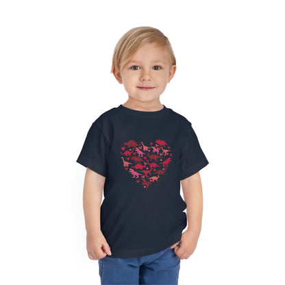 You're Roarsome Valentine Heart Toddler T-Shirt