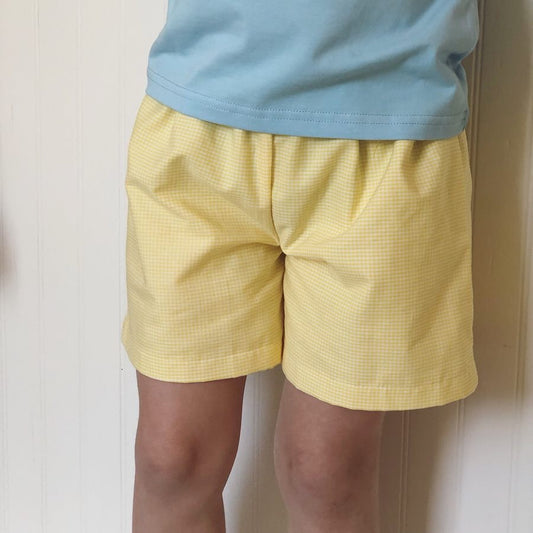 Gingham Sam Short