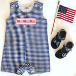 Boys Gingham Jon Jon