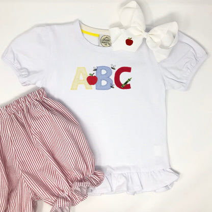 Back to School Girls Top