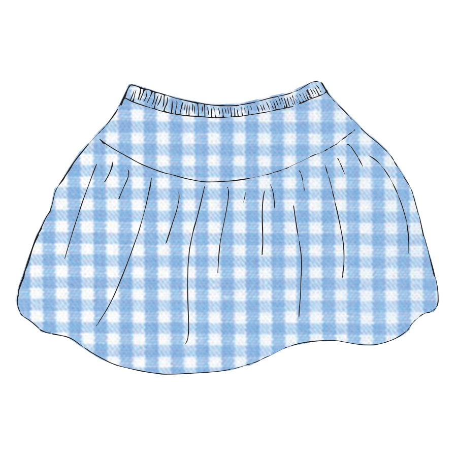 Gingham Claire Skirt