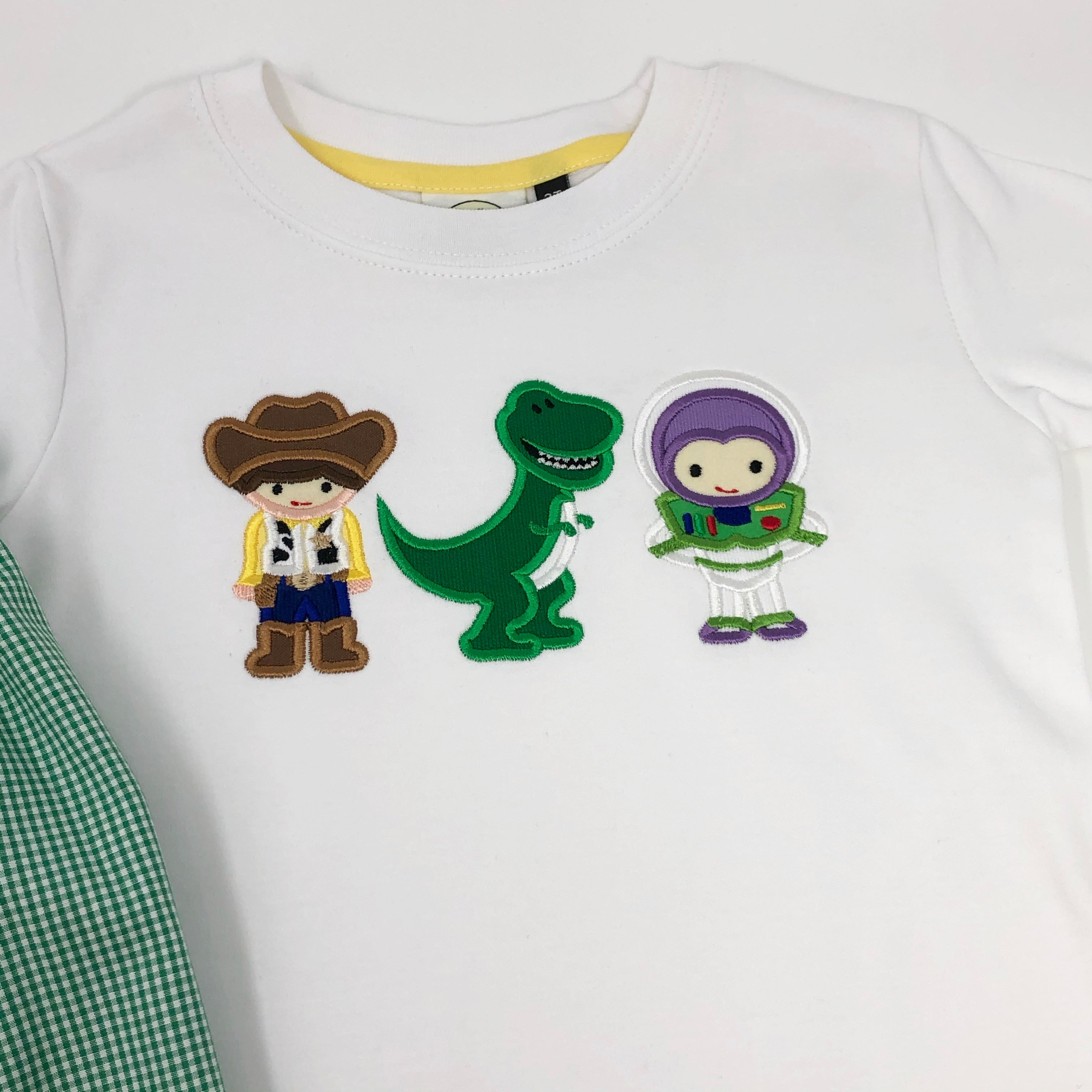 Toy Friends Trio Applique Boys T-Shirt
