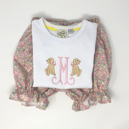 Puppy Dog Girls Top