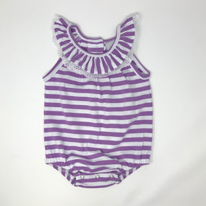 Stripe Ruffle Bubble